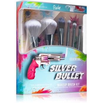 Rude Cosmetics Silver Bullet zestaw pędzli
