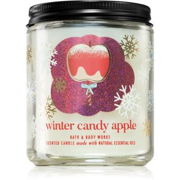 Bath & Body Works Winter Candy Apple świeczka zapachowa 198 g