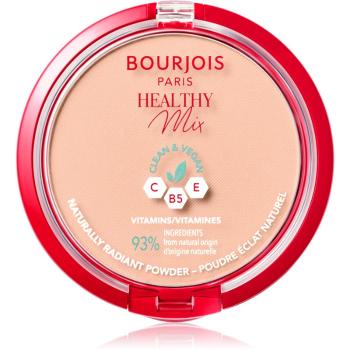 Bourjois Healthy Mix puder matujący nadający skórze promienny wygląd odcień 03 Rose Beige 10 g