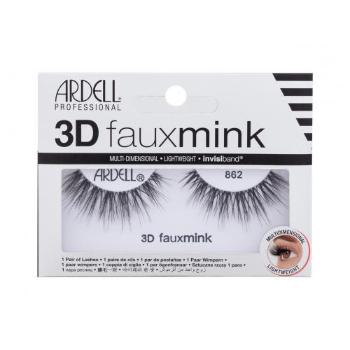 Ardell 3D Faux Mink 862 1 szt sztuczne rzęsy dla kobiet Black