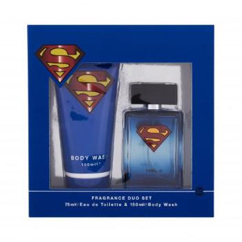 DC Comics Superman zestaw Edt 75 ml + Żel pod prysznic 150 ml dla dzieci Uszkodzone pudełko