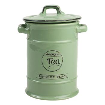 Zielony pojemnik ceramiczny na herbatę T&G Woodware Pride Of Place