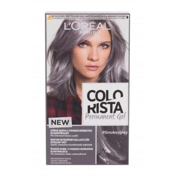 L'Oréal Paris Colorista Permanent Gel 60 ml farba do włosów dla kobiet Uszkodzone pudełko Smokey Grey