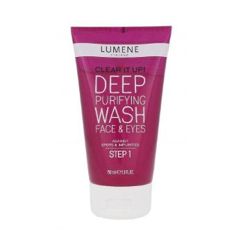 Lumene Clear It Up! Deep Purifying Wash Face & Eyes 150 ml żel oczyszczający dla kobiet