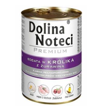 DOLINA NOTECI Premium bogata w królika z żurawiną 400 g
