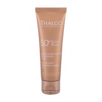 Thalgo Age Defence Sunscreen SPF50+ 50 ml preparat do opalania twarzy dla kobiet