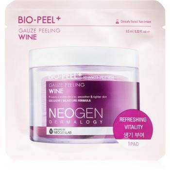Neogen Dermalogy Bio-Peel+ Gauze Peeling Wine złuszczające chusteczki do twarzy do wygładzenia skóry i zmniejszenia porów 8 szt.