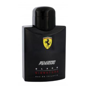 Ferrari Scuderia Ferrari Black Signature 125 ml woda toaletowa dla mężczyzn Uszkodzone pudełko