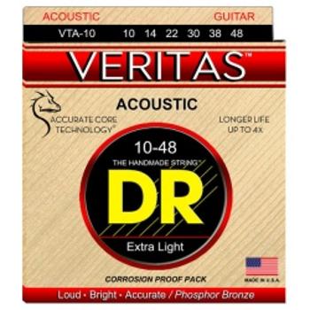 Dr Vta 10-48 Veritas Struny Gitara Akustyczna