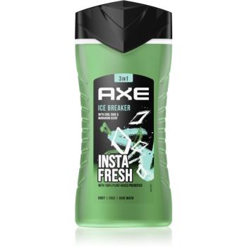 Axe Ice Breaker żel pod prysznic do twarzy, ciała i włosów 250 ml