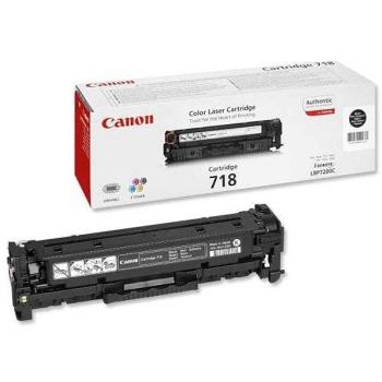 Canon originální toner CRG718, black, 6800str., 2662B005, Canon LBP-7200Cdn, dual pack, 2ks, O