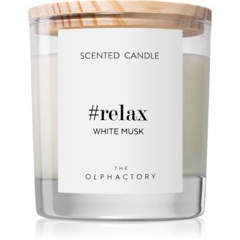 Ambientair Olphactory White Musk świeczka zapachowa (Relax) 200 g
