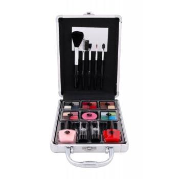 2K Complete Beauty Train Case zestaw Complete Makeup Palette dla kobiet