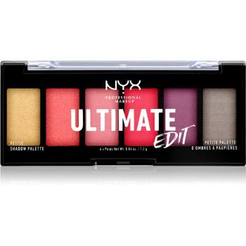 NYX Professional Makeup Ultimate Edit Petite Shadow paleta cieni do powiek odcień 03 Phoenix 6x1.2 g