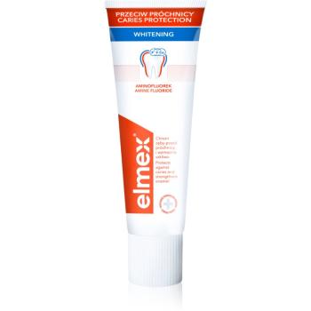 Elmex Caries Protection Whitening wybielająca pasta do zębów z fluorem 75 ml