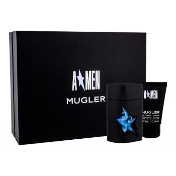 Thierry Mugler A*Men Rubber zestaw Edt 50ml + 50ml Żel pod prysznic dla mężczyzn