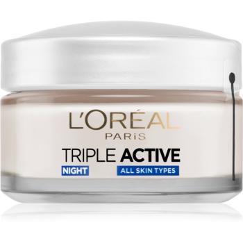 L’Oréal Paris Triple Active Night nawilżający krem na noc do wszystkich rodzajów skóry 50 ml