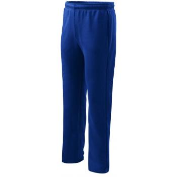 Męskie/dziecięce spodnie dresowe, królewski niebieski, XL