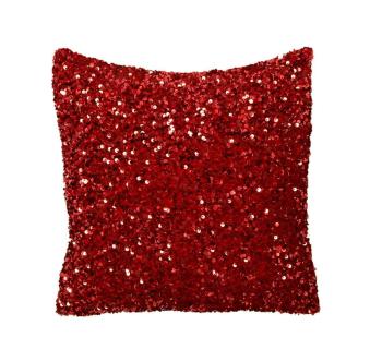 Forbyt, Poszewka na poduszkę, Połysk, czerwony, 40 x 40 cm