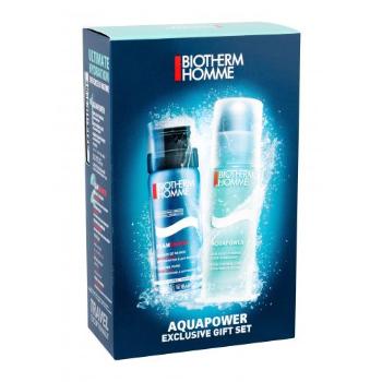 Biotherm Homme Aquapower Oligo Thermal Care zestaw Krem na dzień 75 ml + Pianka do golenia Foam Shaver 50 ml dla mężczyzn