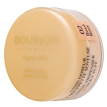 Bourjois Loose Powder 02 Rosy puder z ujednolicającą i rozjaśniającą skórę formułą 32 g