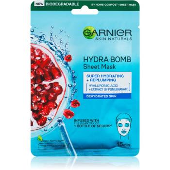 Garnier Skin Naturals Moisture+Aqua Bomb intensywnie nawilżająca płócienna maseczka do twarzy 1 szt.