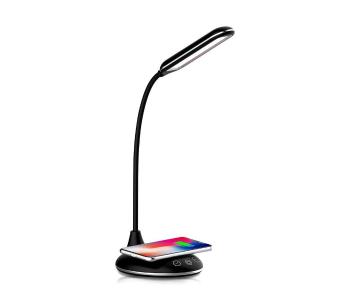 LED Dotykowa ściemnialna lampa stołowa LED/4W/5V 3000-6500K USB czarna