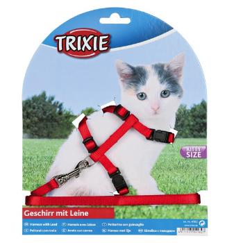 Uprząż (trixie) CAT dla kociąt ze smyczą - 8mm/19-31cm/1,2m