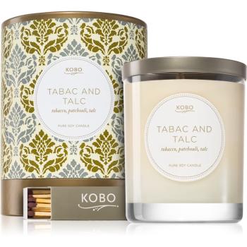 KOBO Motif Tabac and Talc świeczka zapachowa 312 g