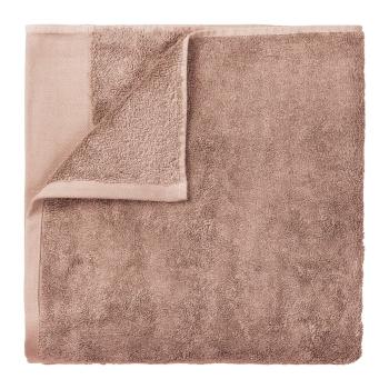 Różowy ręcznik Blomus Riva, 100x50 cm
