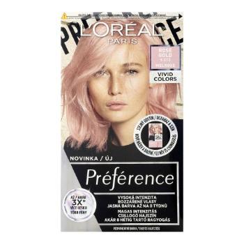 L'Oréal Paris Préférence Vivid Colors 60 ml farba do włosów dla kobiet 9,213 Rose Gold