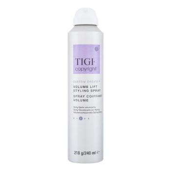 Tigi Copyright Custom Create™ Volume Lift Styling Spray 240 ml pianka do włosów dla kobiet uszkodzony flakon