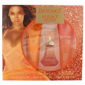 Beyonce Heat Rush zestaw Edt 30ml + 75ml Krem do ciała + 75ml Żel pod prysznic dla kobiet