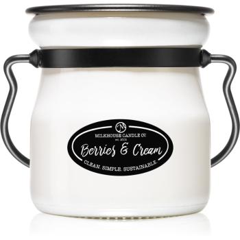 Milkhouse Candle Co. Creamery Berries & Cream świeczka zapachowa Cream Jar 142 g