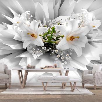 Tapeta samoprzylepna futurystyczna lilia - Kwiatowy Eksplozja - 441x315