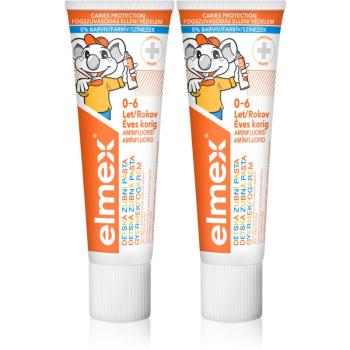 Elmex Caries Protection Kids pasta do zębów dla dzieci 2 x 50 ml
