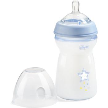 Chicco Natural Feeling Boy butelka dla noworodka i niemowlęcia 6m+ 330 ml