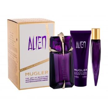 Thierry Mugler Alien zestaw Edp 60 ml + Edp 10 ml + Mleczko pod prysznic 50 ml dla kobiet