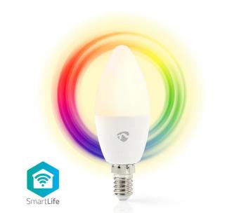 WIFILC11WTE14 - LED RGB Ściemniana żarówka Smartlife E14/4,5W/230V Wi-Fi