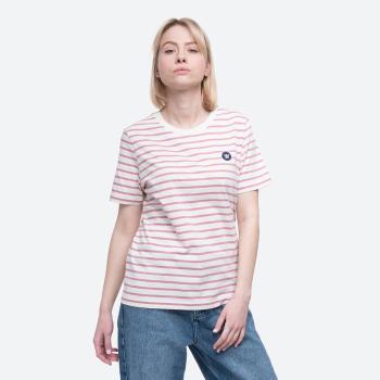 Koszulka damska Wood Wood Mia T-shirt 10112507-2222 OFF-WHITE/ROSE STRIPES