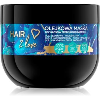 Eveline Cosmetics I'm Bio Hair 2 Love odżywczo-nawilżająca maska do włosów 300 ml