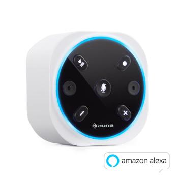 Auna Intelligence Plug, głośnik gniazdkowy, bezprzewodowy, sterowanie za pomocą poleceń głosowych - Alexa, Bluetooth