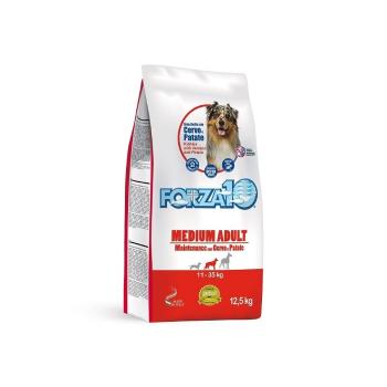 FORZA10 Medium Maintenance z jeleniem i ziemniakami sucha karma dla dorosłych psów średnich ras 12,5 kg