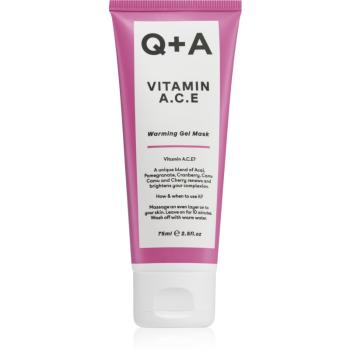 Q+A Vitamin A. C. E żelowa maska odświeżająca z witaminami A, C, E 75 ml