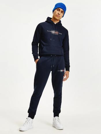 Tommy Hilfiger Lines Sweatpant Spodnie dresowe Niebieski