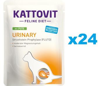 KATTOVIT Feline Diet Urinary indyk 24 x 85 g