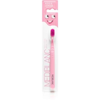 MEDIBLANC KIDS & JUNIOR Ultra Soft szczotka do zębów dla dzieci Pink 1 szt.