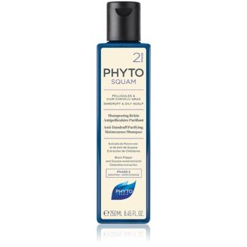 Phyto Phytosquam Anti-Dandruff Purifying Shampoo głęboko oczyszczający szampon do przetłuszczającej się skóry głowy przeciw łupieżowi 250 ml