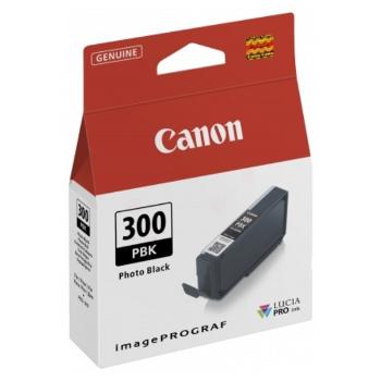 Canon originální ink PFI300B, black, 14,4ml, 4193C001, Canon imagePROGRAF PRO-300