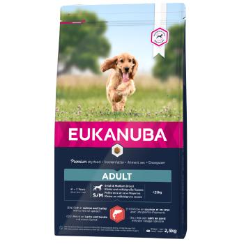 EUKANUBA Dog Dry Base Adult Small &amp; Medium Breeds Salmon &amp; Barley 2.5 kg